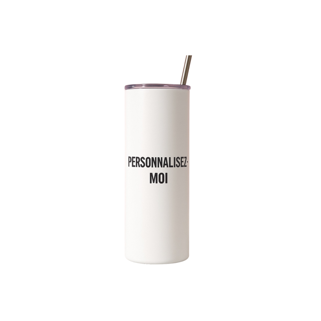 Thermos Isotherme PERSONNALISÉ - Sublimé à la main - 591 ml
