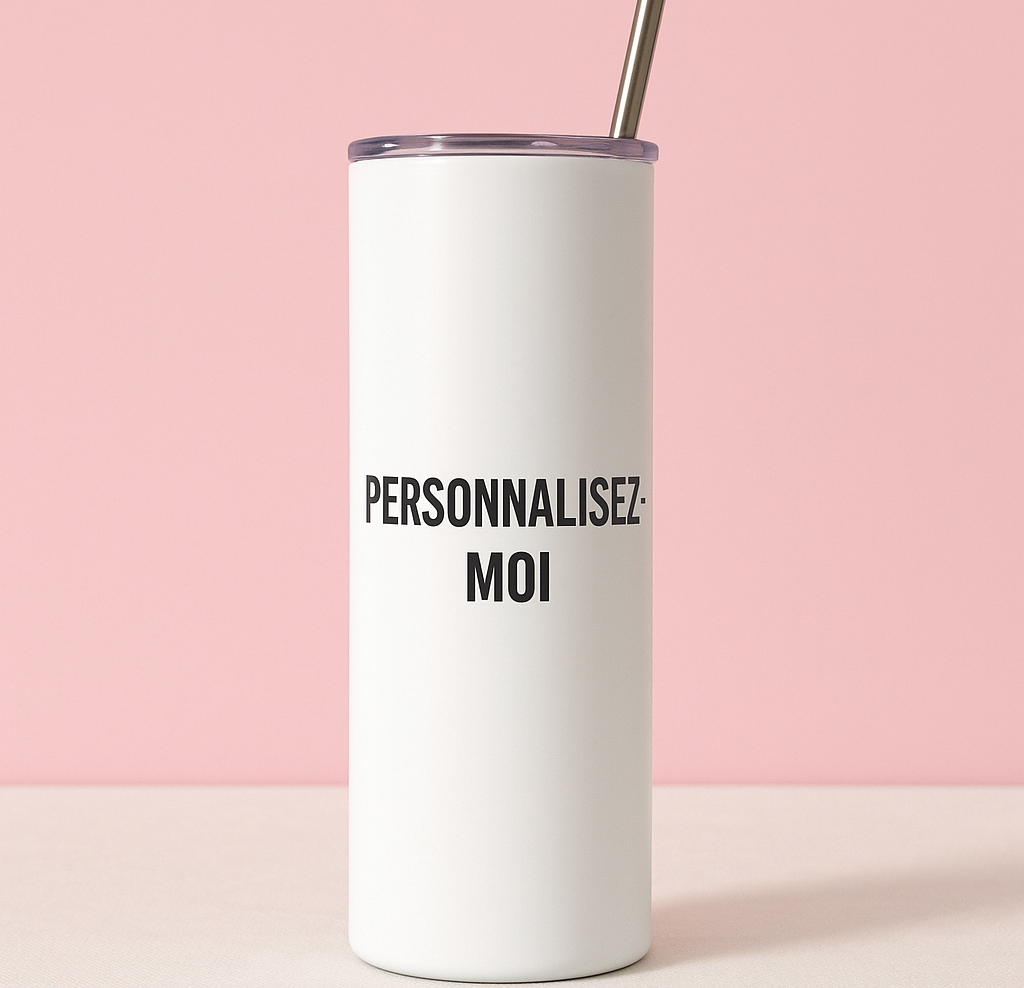 Thermos Isotherme PERSONNALISÉ - Sublimé à la main - 591 ml