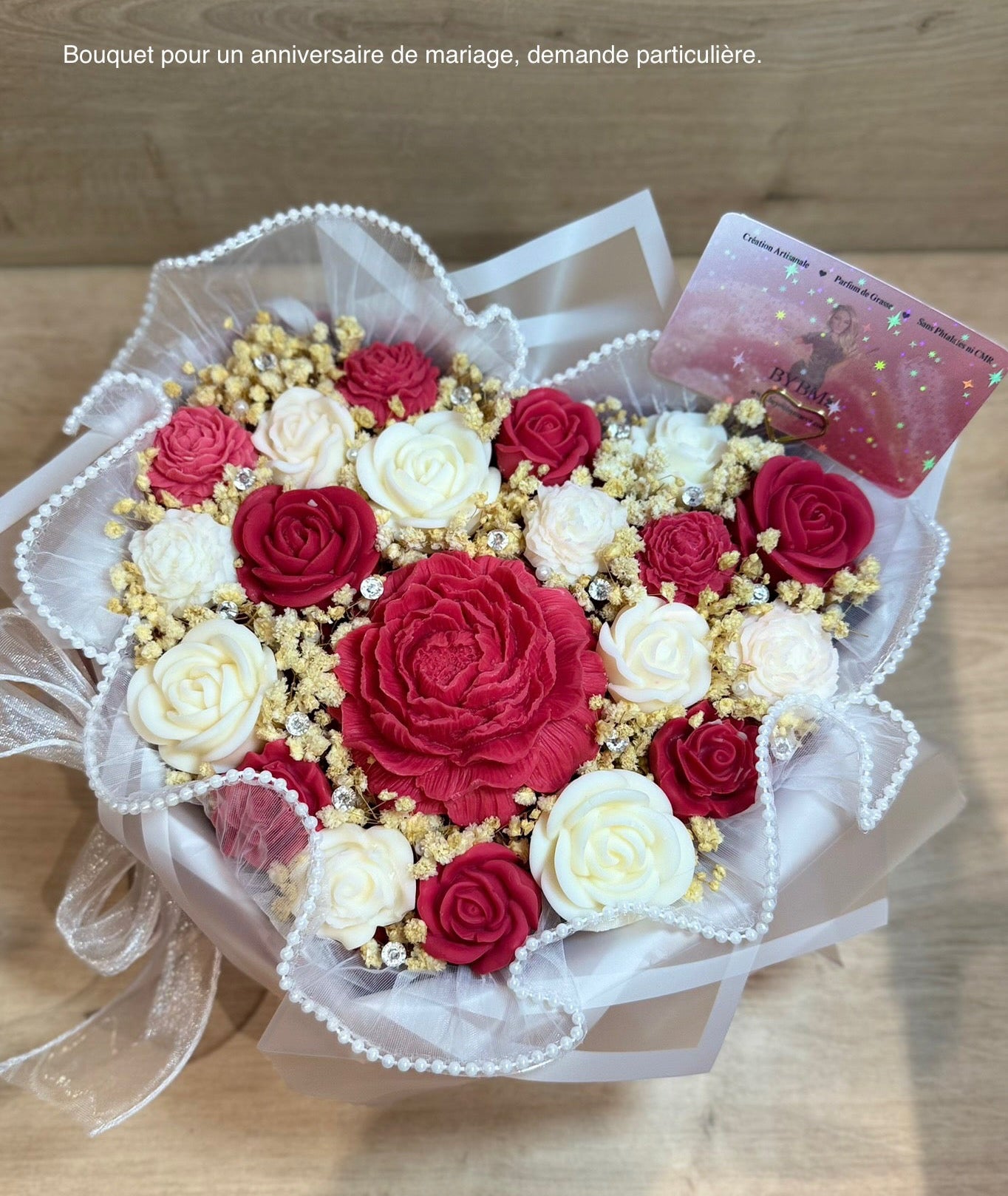 Bouquet Parfumé - Personnalisé - Bougies ou Fondants