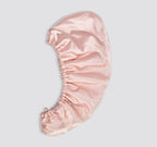 Serviette à cheveux en microfibre enveloppée de satin - Certifiée OEKO-TEX®  – Rose poudré  – Édition Bathroom