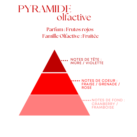 Bougie Parfumée Frutos rojos – Pot Blanc avec ou sans couvercle – 200g