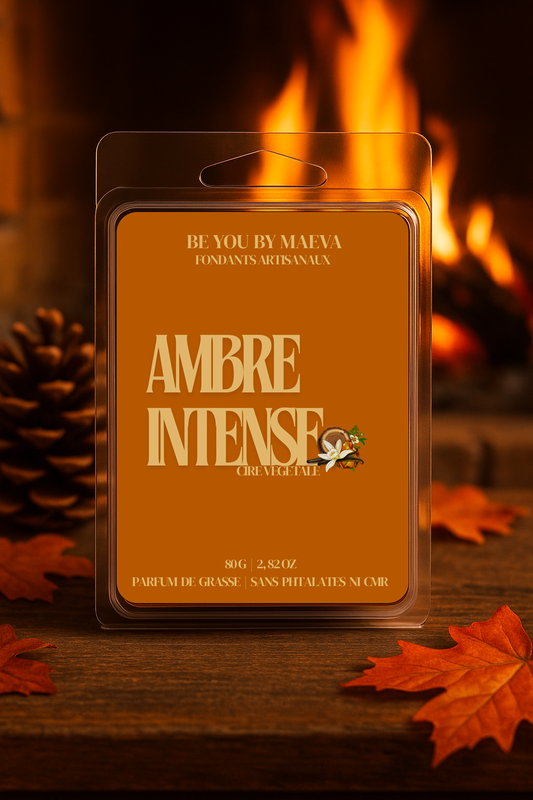 Fondants Parfumés en Carrés à Couper – Ambré –  (80g)