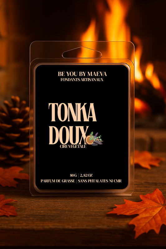 Fondants Parfumés en Carrés à Couper – Tonka Doux –  (80g)