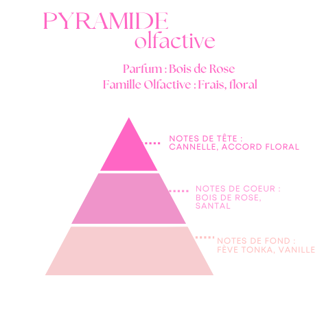 Bougie Parfumée Rose – Pot avec couvercle – Inspiré "Des Chroniques - 100g