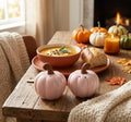 Duo de Salières et Poivrières "Petites Citrouilles Roses" - PRÉCOMMANDE - EDITION AUTOMNE / BRUNCH